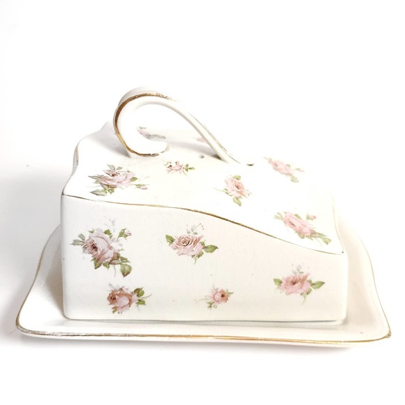 Vintage | Stoke on Trent England Covered Dish